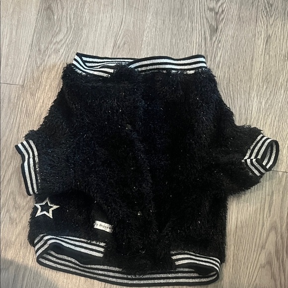 hip doggy Other - Black Fuzzy doggy jacket size XL